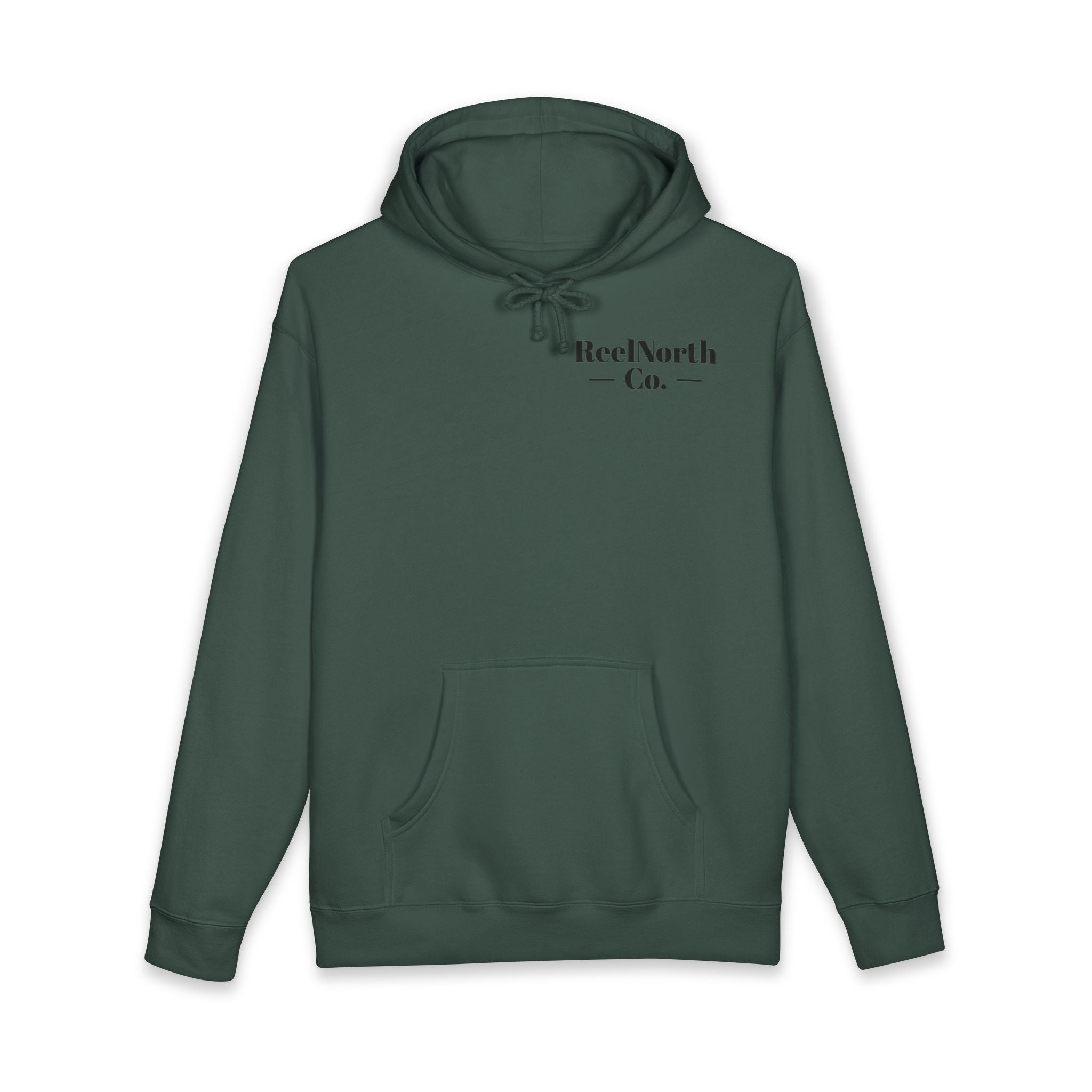 Hoodie — 'Red North Co.' Minimal Logo Pullover