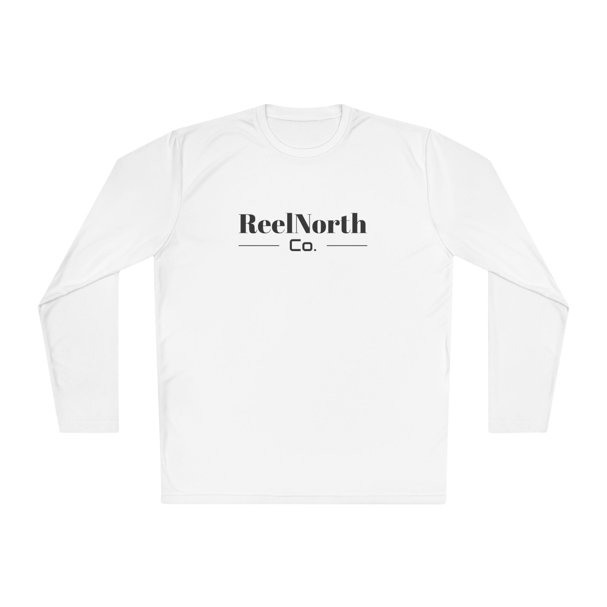 Cast Further, Stay Longer Long Sleeve Tee — ReelNorth Co. Fishing Graphic