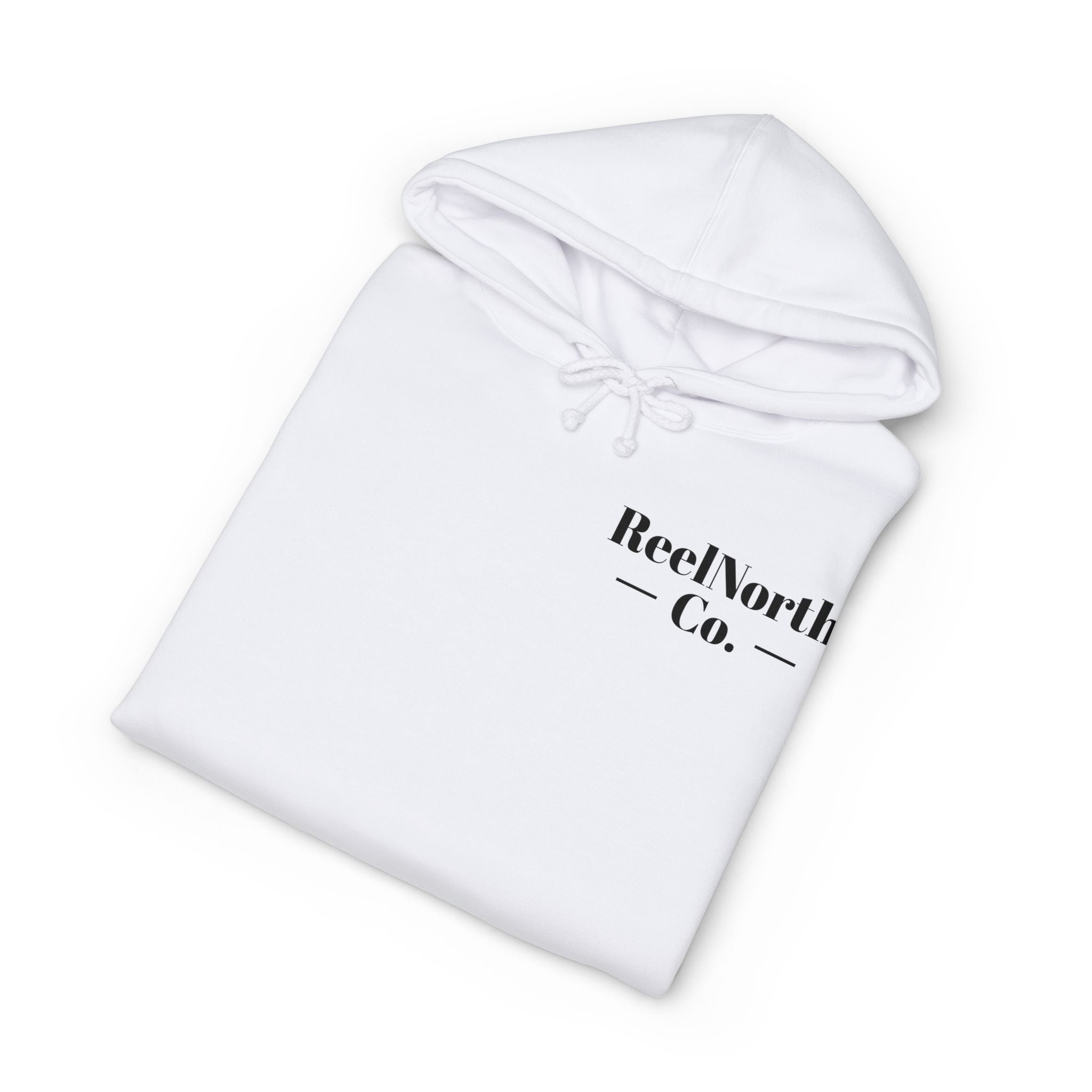 Hoodie — 'Red North Co.' Minimal Logo Pullover