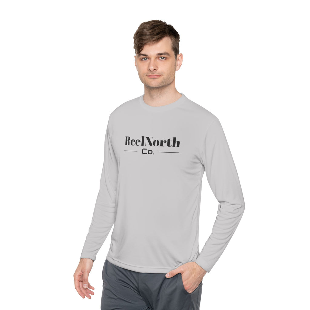 Cast Further, Stay Longer Long Sleeve Tee — ReelNorth Co. Fishing Graphic