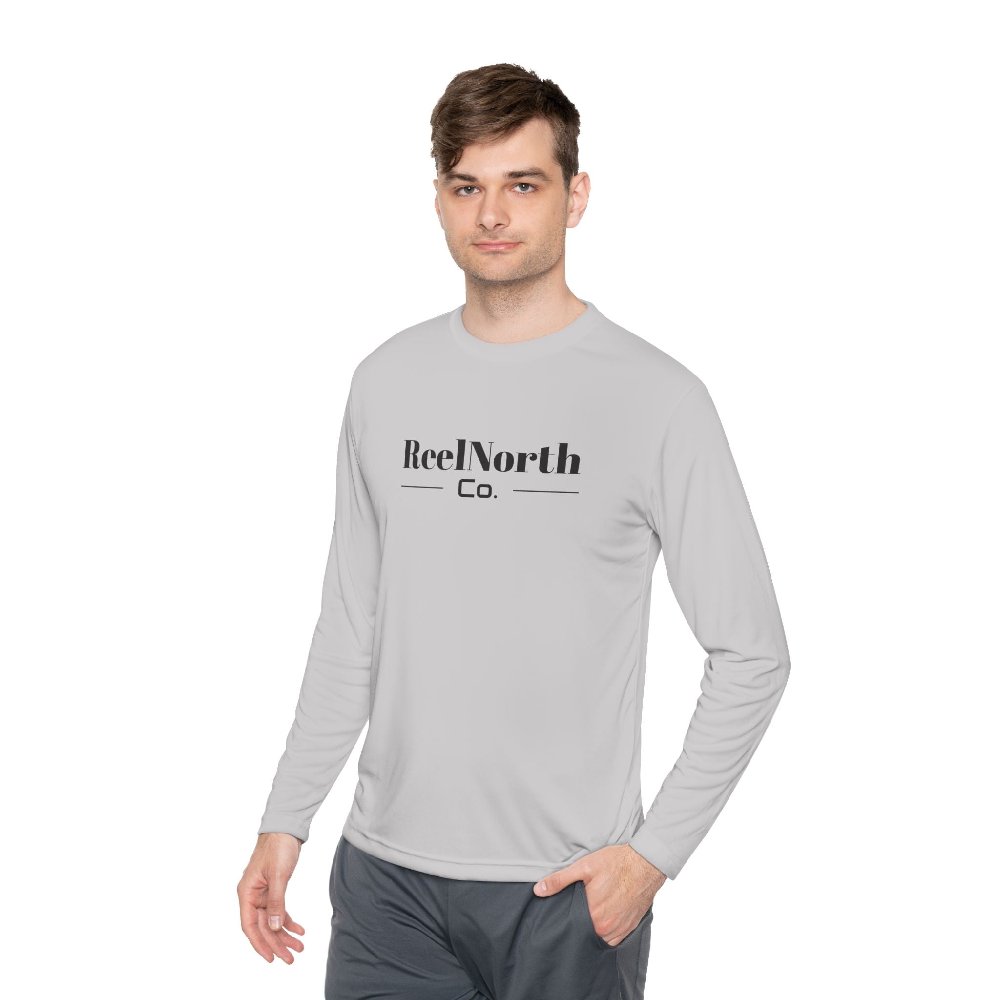 Cast Further, Stay Longer Long Sleeve Tee — ReelNorth Co. Fishing Graphic