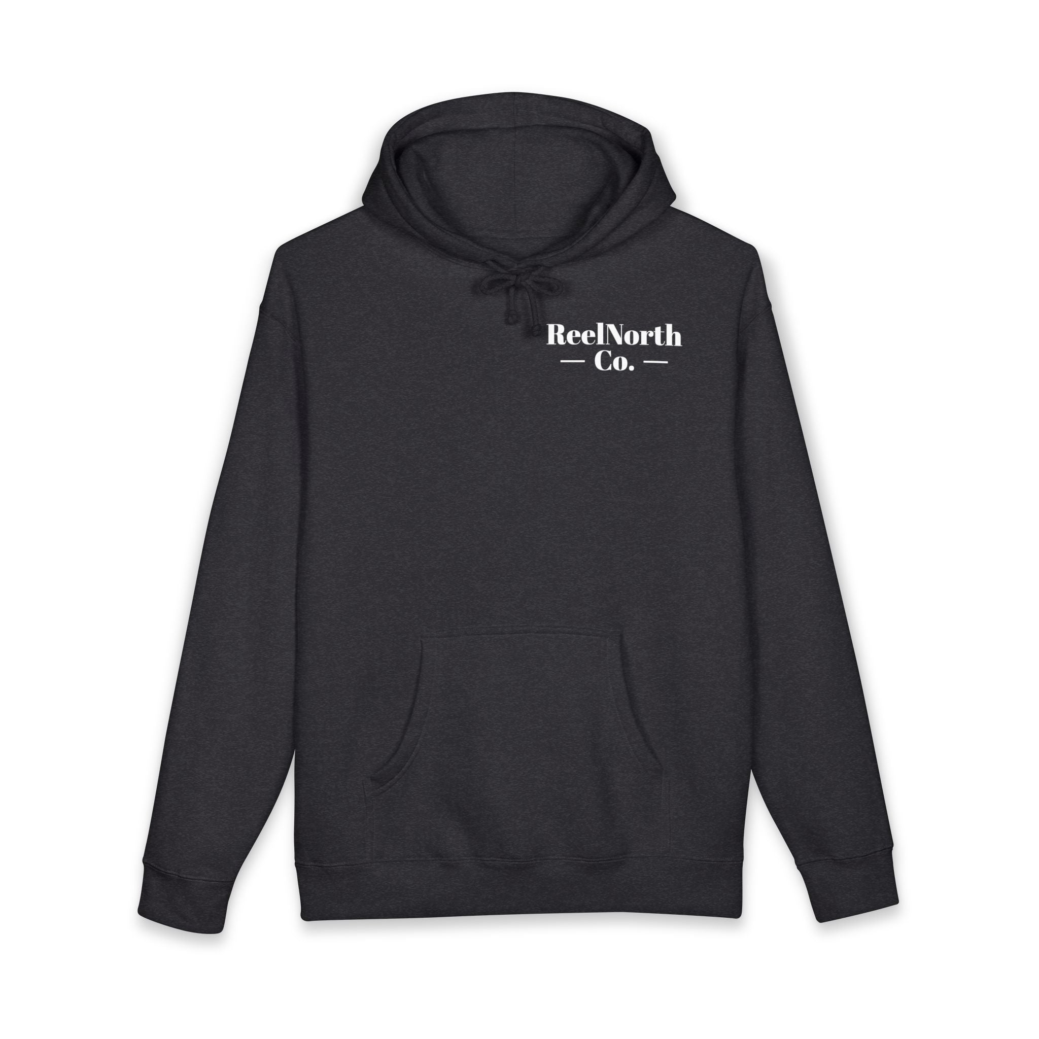 Hoodie — 'Red North Co.' Minimal Logo Pullover