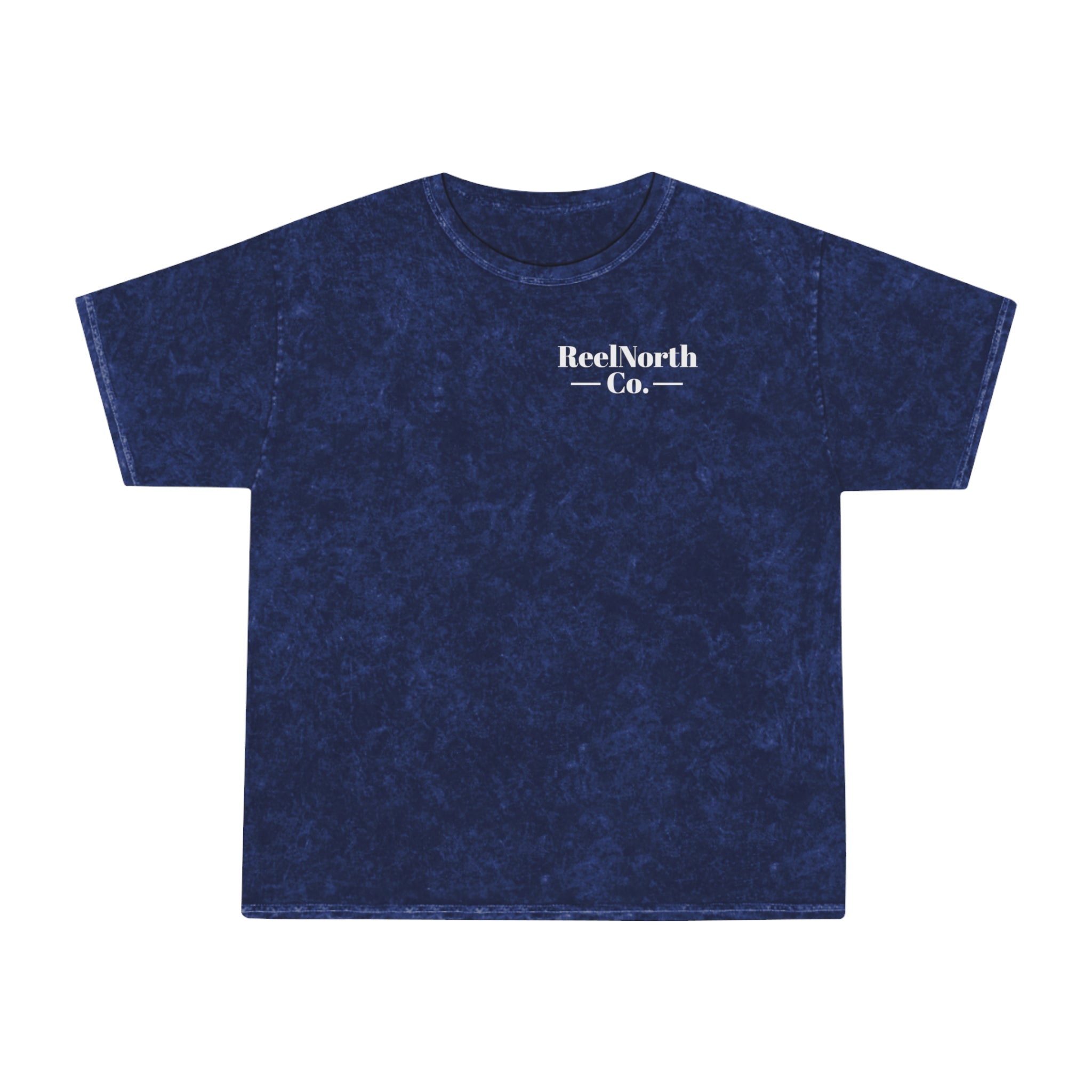 Fishing T-Shirt — "Live To Set The Hook, Never Miss The Strike" Mineral Wash Tee