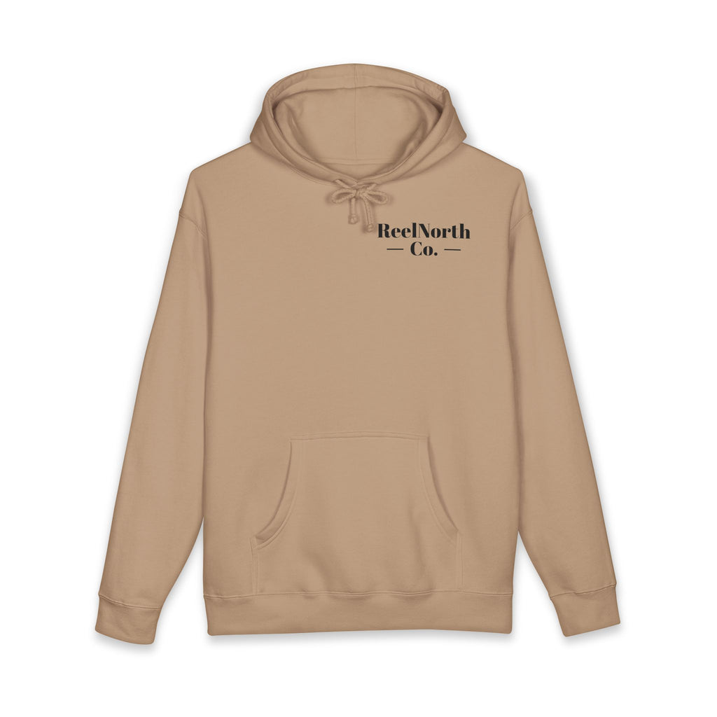 Hoodie — 'Red North Co.' Minimal Logo Pullover