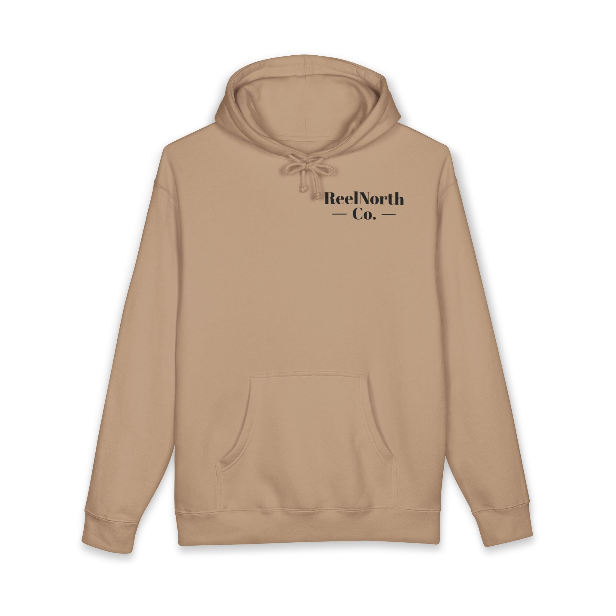 Hoodie — 'Red North Co.' Minimal Logo Pullover
