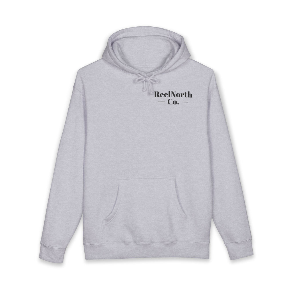 Hoodie — 'Red North Co.' Minimal Logo Pullover