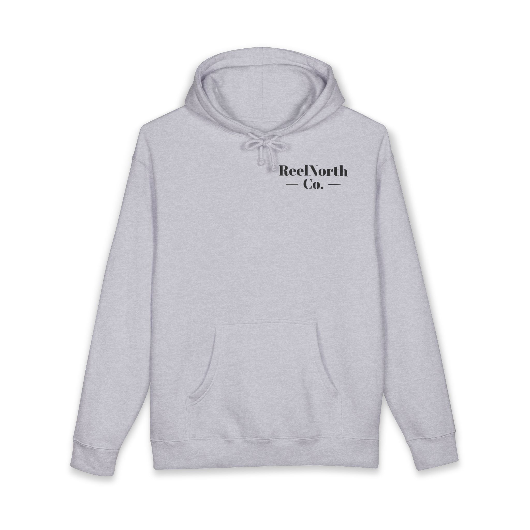 Hoodie — 'Red North Co.' Minimal Logo Pullover