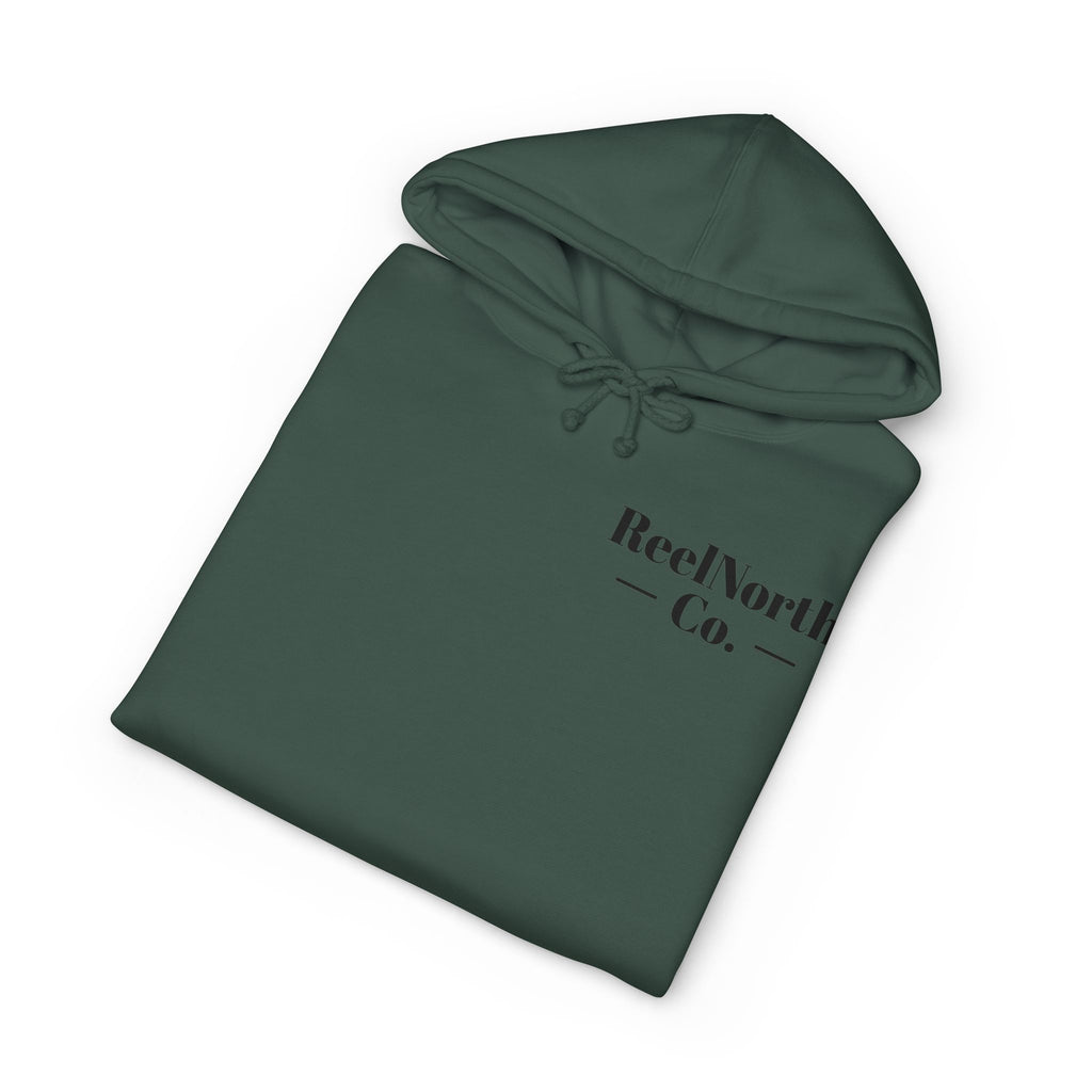 Hoodie — 'Red North Co.' Minimal Logo Pullover