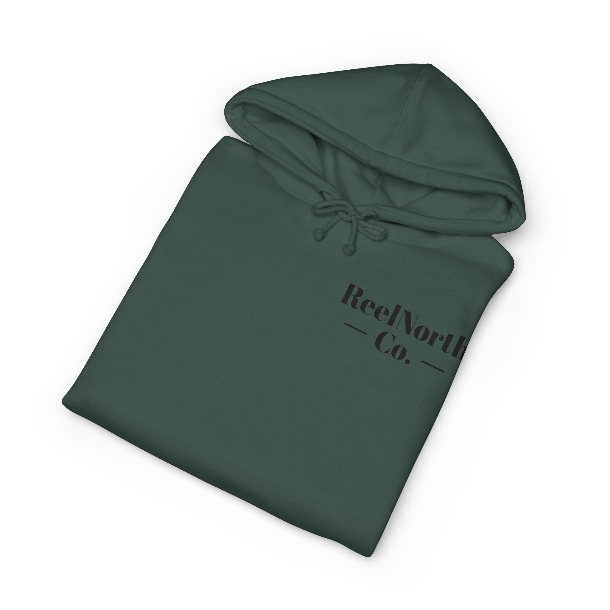 Hoodie — 'Red North Co.' Minimal Logo Pullover