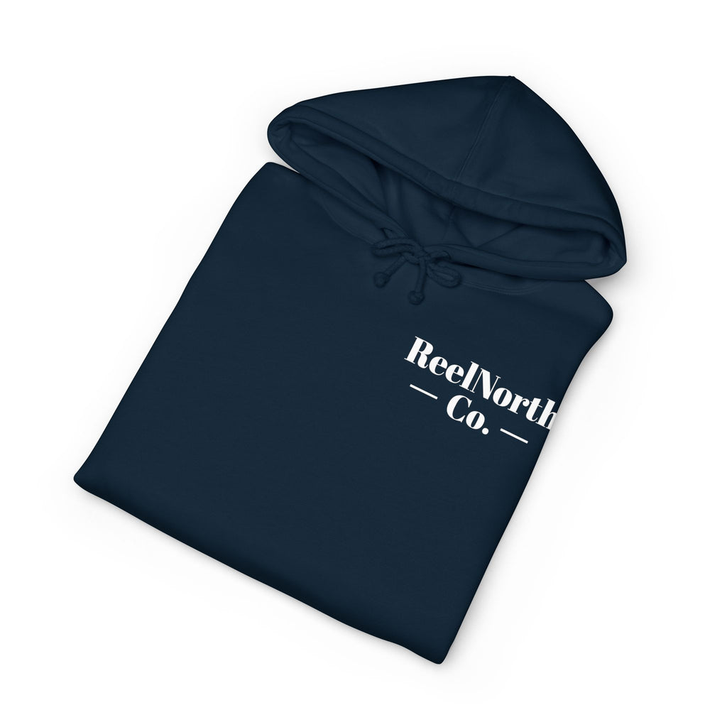Hoodie — 'Red North Co.' Minimal Logo Pullover