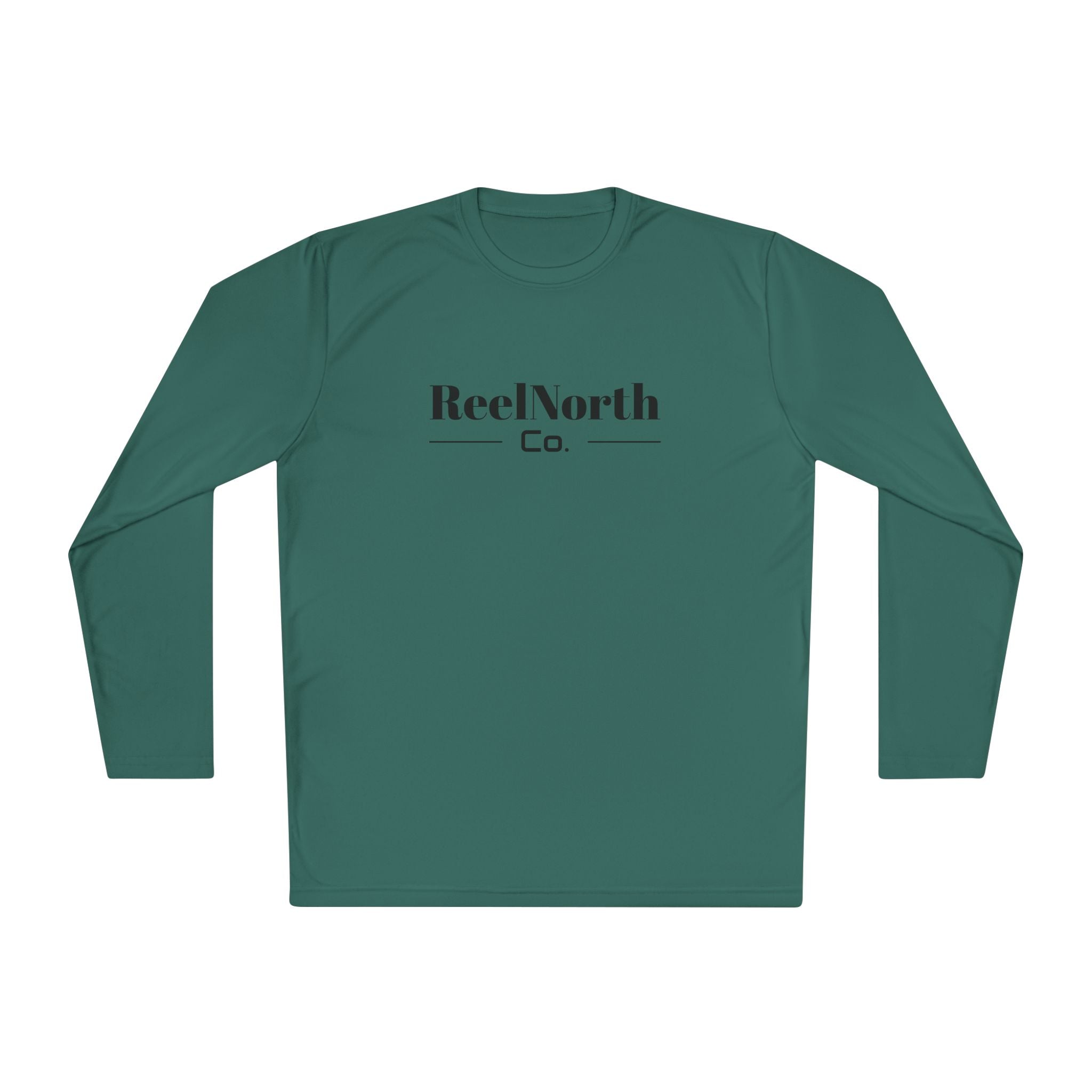 Cast Further, Stay Longer Long Sleeve Tee — ReelNorth Co. Fishing Graphic