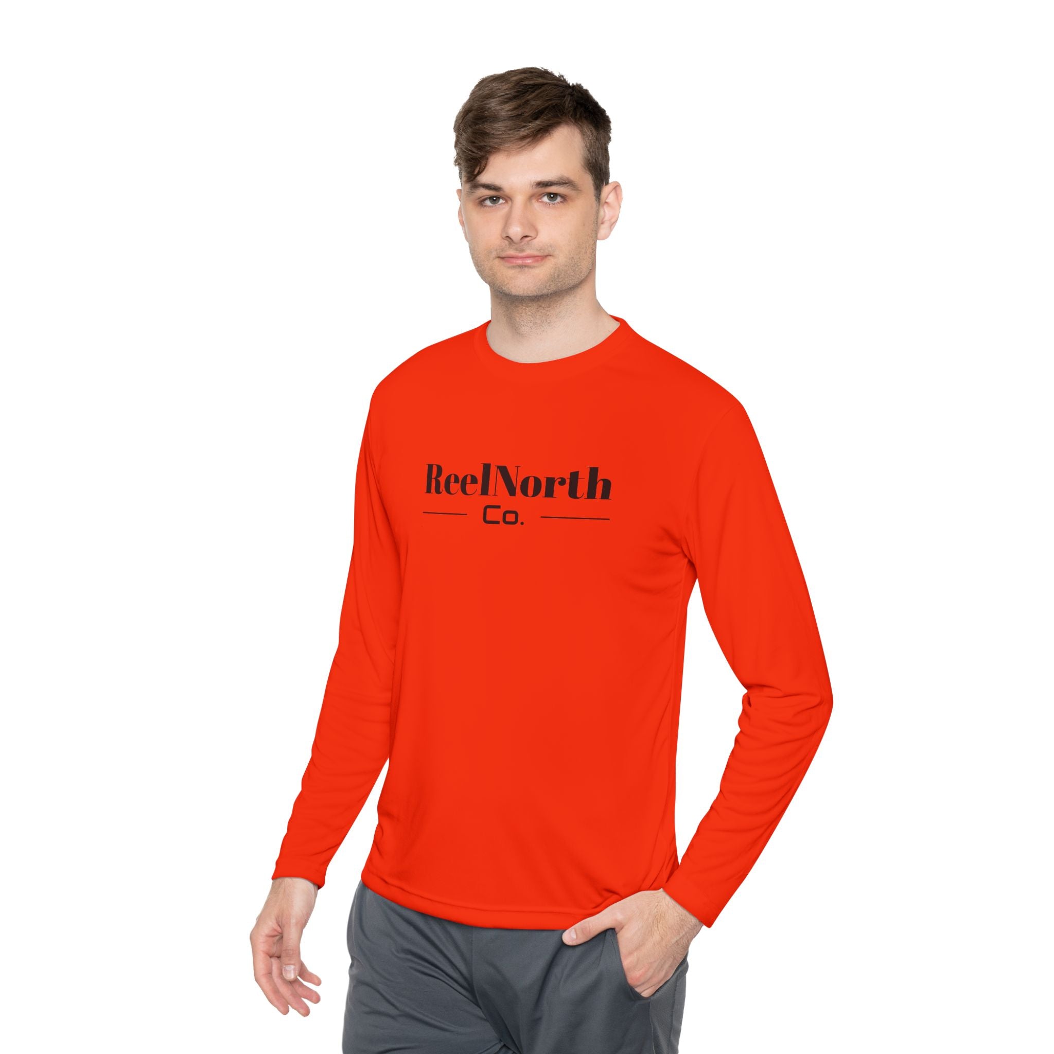 Cast Further, Stay Longer Long Sleeve Tee — ReelNorth Co. Fishing Graphic