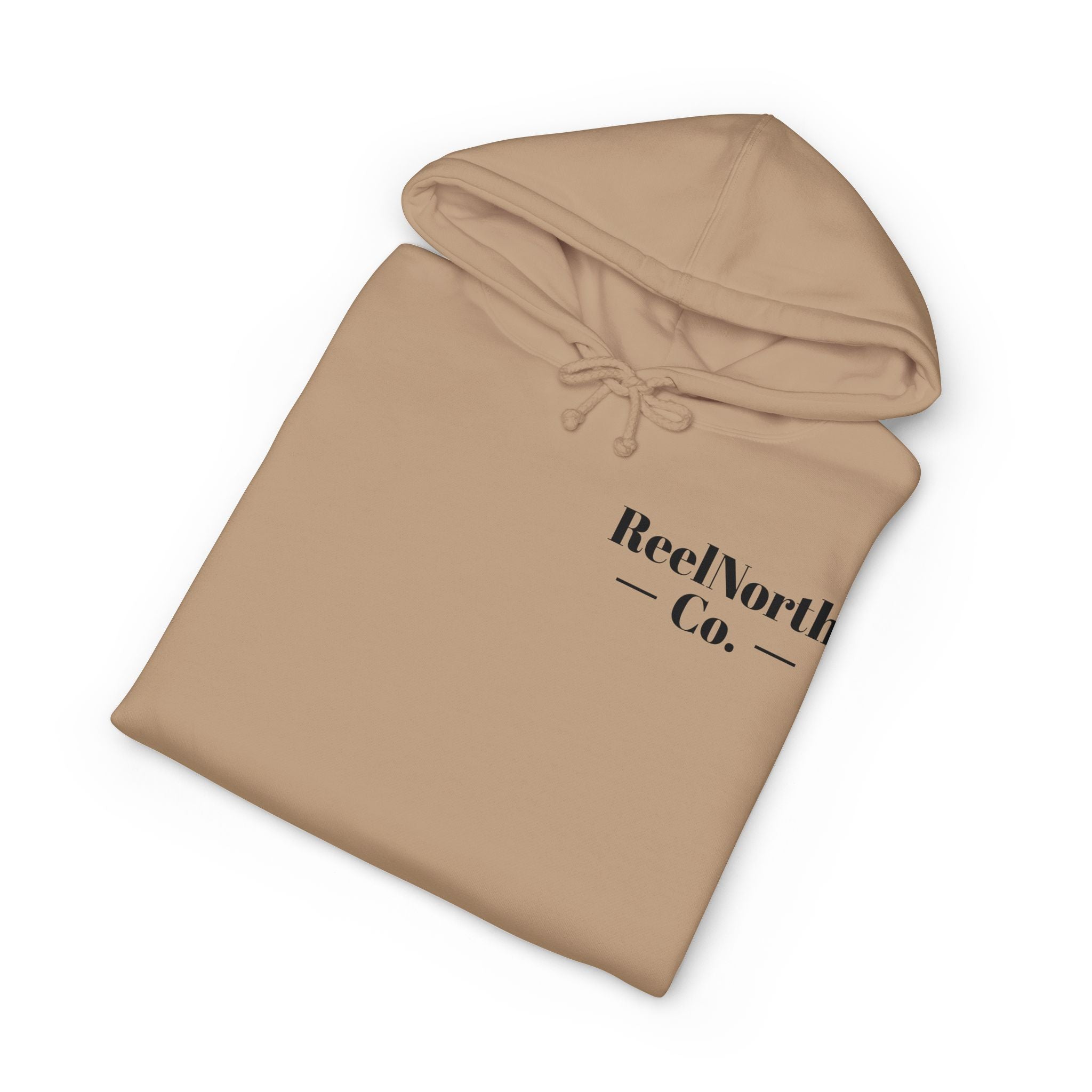 Hoodie — 'Red North Co.' Minimal Logo Pullover