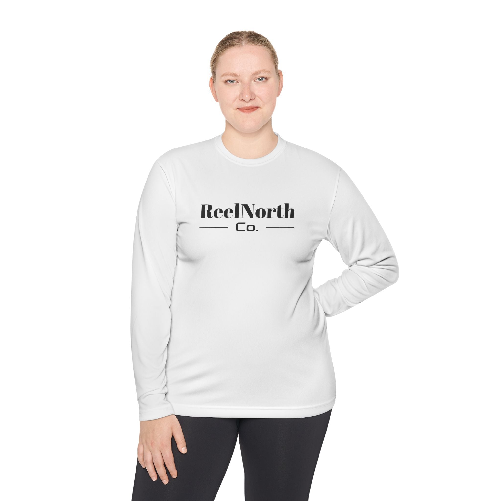 Cast Further, Stay Longer Long Sleeve Tee — ReelNorth Co. Fishing Graphic