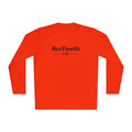 Cast Further, Stay Longer Long Sleeve Tee — ReelNorth Co. Fishing Graphic