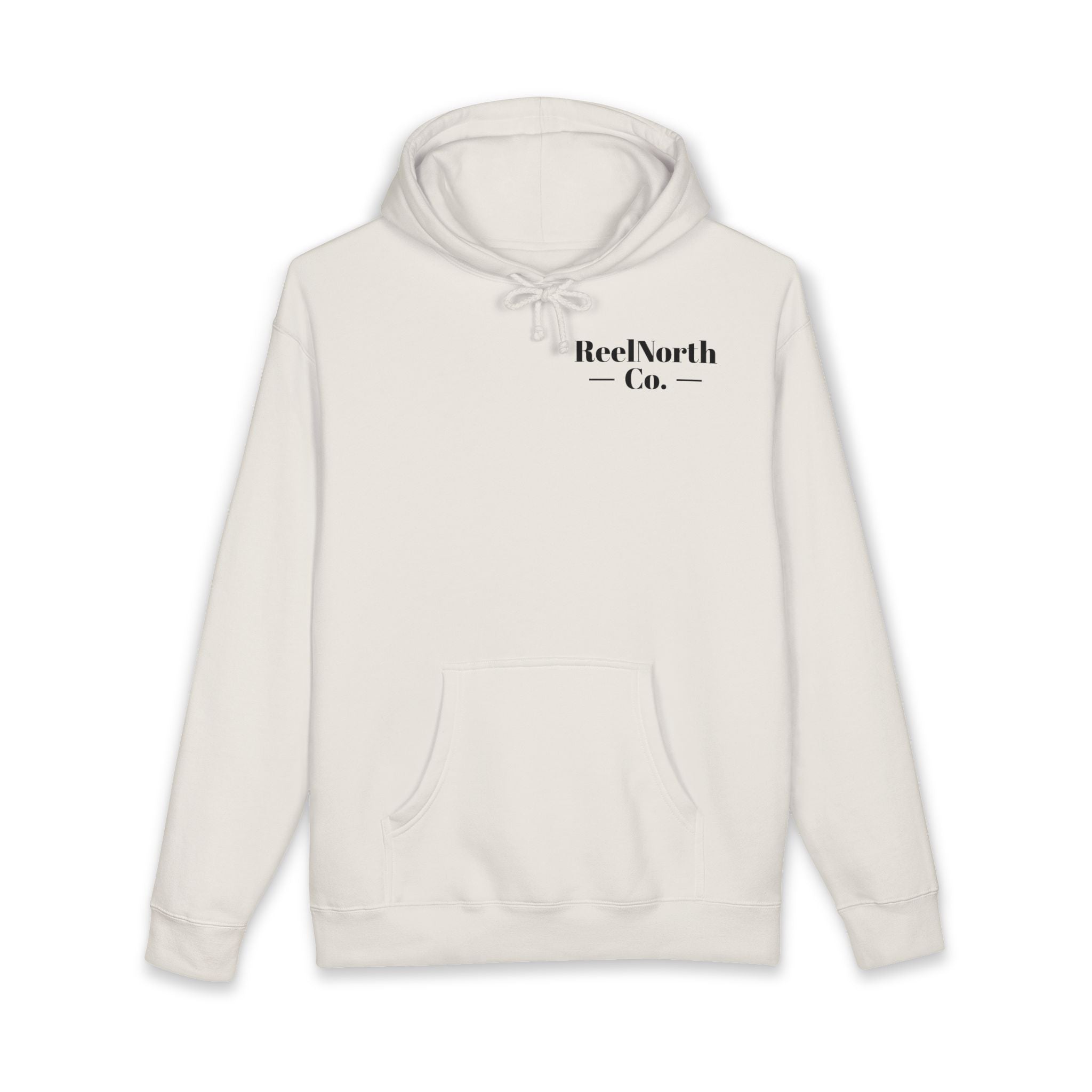 Hoodie — 'Red North Co.' Minimal Logo Pullover