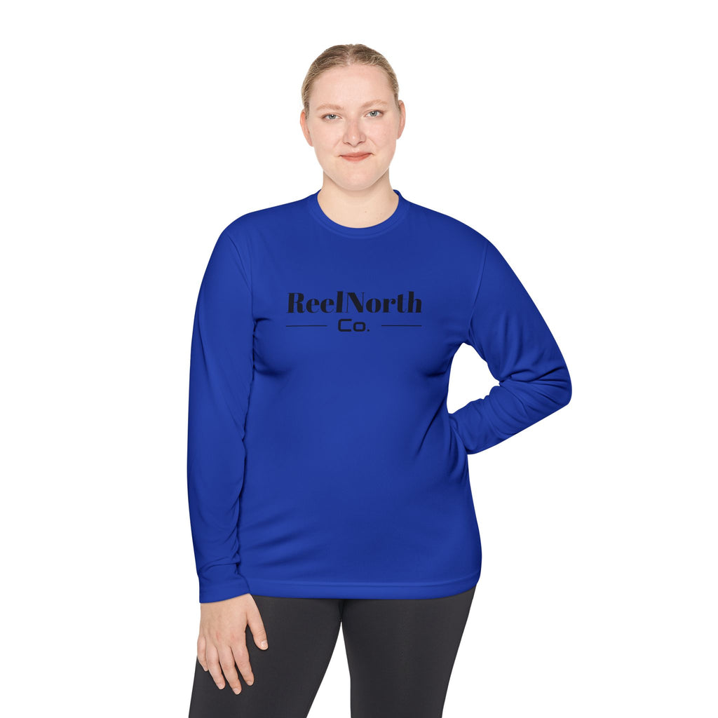 Cast Further, Stay Longer Long Sleeve Tee — ReelNorth Co. Fishing Graphic
